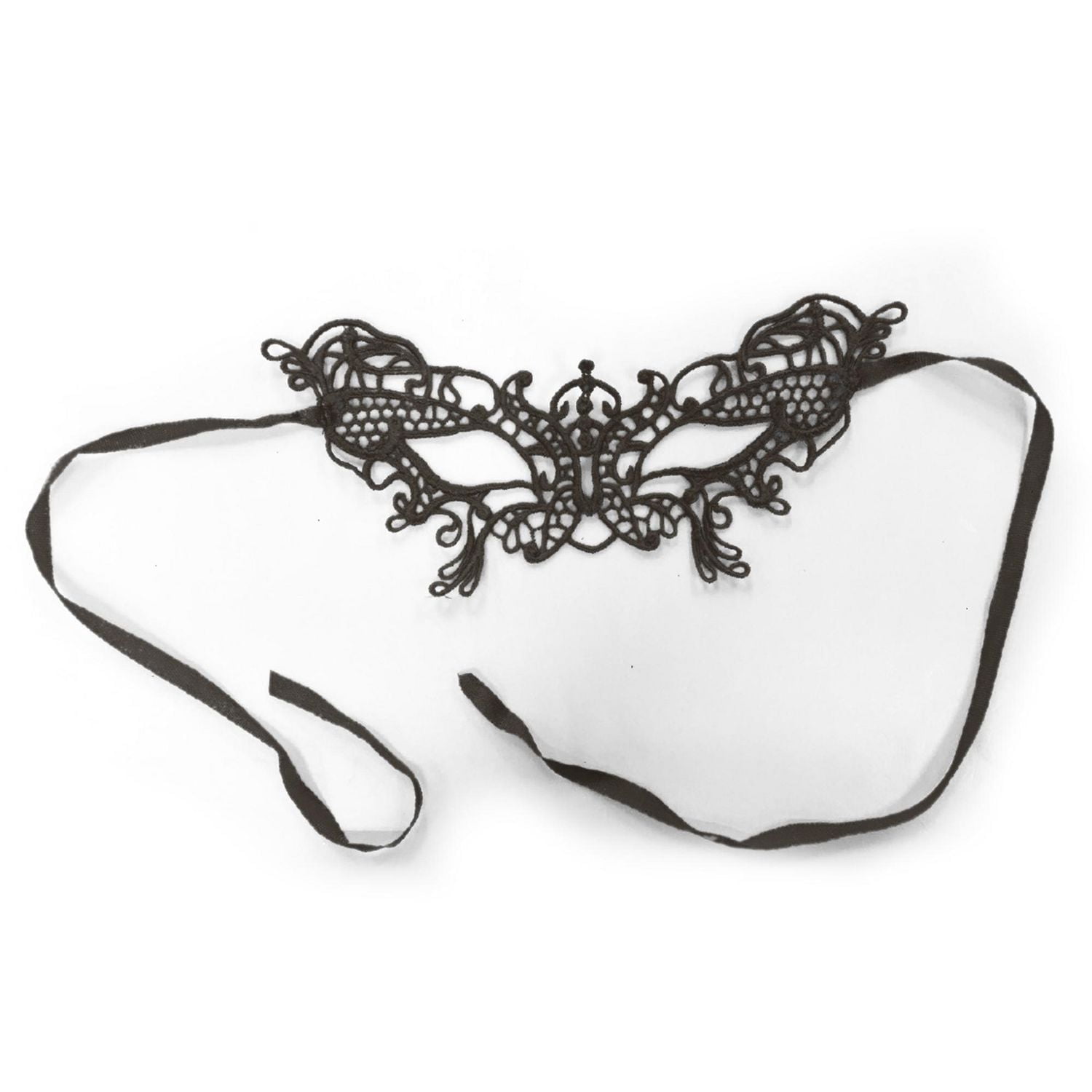 Adult's Black Lace Mask
