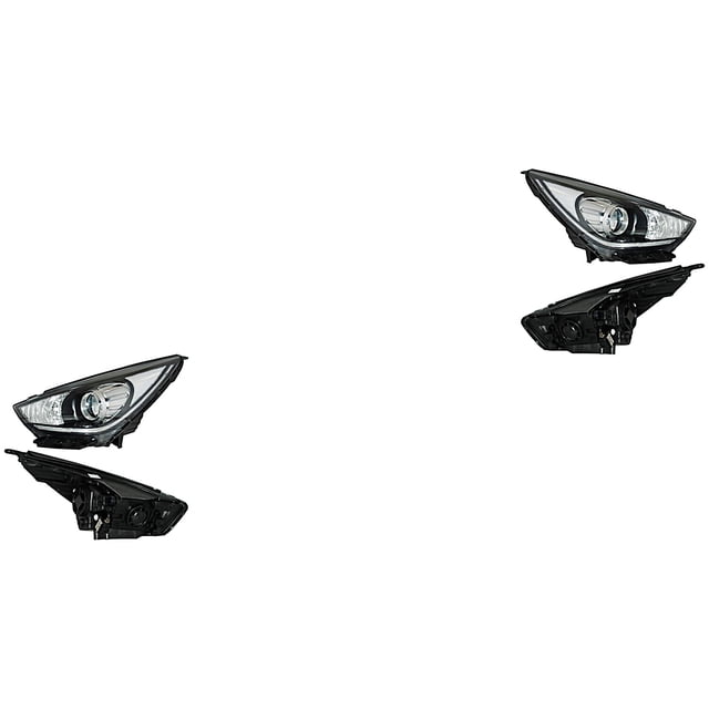 Par de Faros Niro 2017 A 2018 Kia TYC .