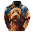 thumbnail image 5 of Sudadera con capucha con gráficos de arte de grafiti de perros divertidos para hombres, ropa de moda Harajuku, sudaderas de pastor alemán, sudaderas con capucha con cara de perro mascota, camisetas Y2, 5 of 5