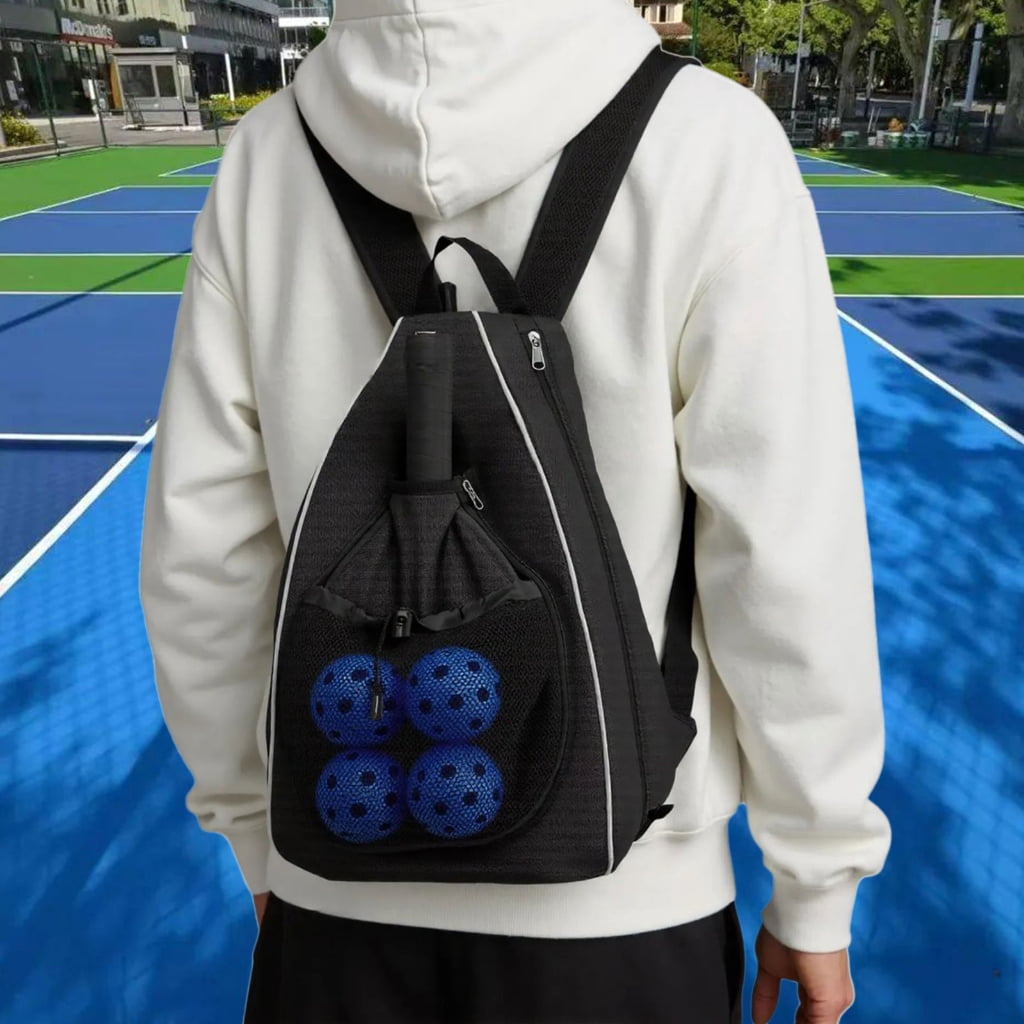 Pickle Ball Bag for Man Pickle Ball Backpack Adjustable Tennis Bag Pickle Ball Paddle Bag Pickle Ball Paddle Backpack