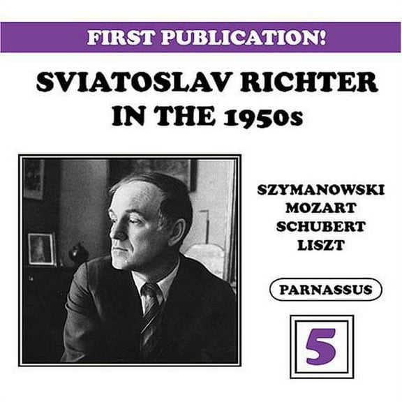 Sviatoslav Richter - Sviatoslav Richter in the 50's 5 - Music & Performance - CD