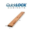 thumbnail image 4 of Quicklock RTA (Ready-to-Assemble) 42" Tall Wall Kitchen Cabinets - Shaker Style | 100% Hardwood | Made in America | Soft Close Hardware (Rustic Hickory, 75"X3"X42" Filler), 4 of 4