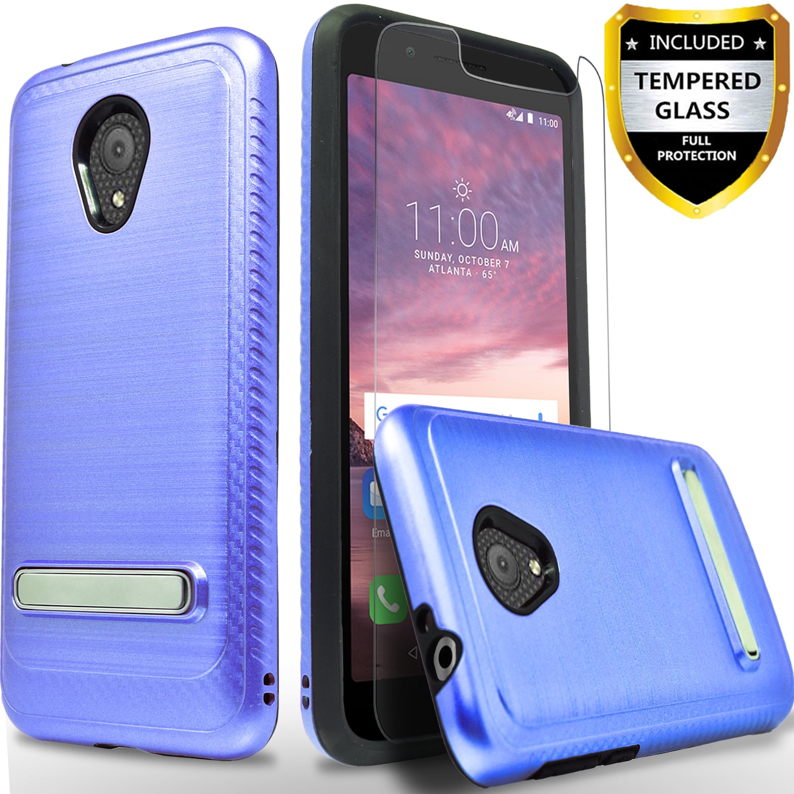 Alcatel Idealxtra 5059r Case 2 Piece Style Hybrid Shockproof Hard Case