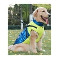 thumbnail image 4 of Gustave Reflective Dog Vest Waterproof Winter Coat Cold Weather Pet Warm Jacket for Medium Large Small Dogs Clothes "Blue, M", 4 of 8