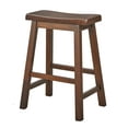 thumbnail image 5 of TMS 29" Barnaby Saddle Bar Stool, Set of 2, Brown, 5 of 5