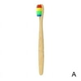 thumbnail image 1 of EcoFriendly Bamboo Toothbrush Biodegradable Natural Medium Soft Bristles кч ■ πэ, 1 of 9
