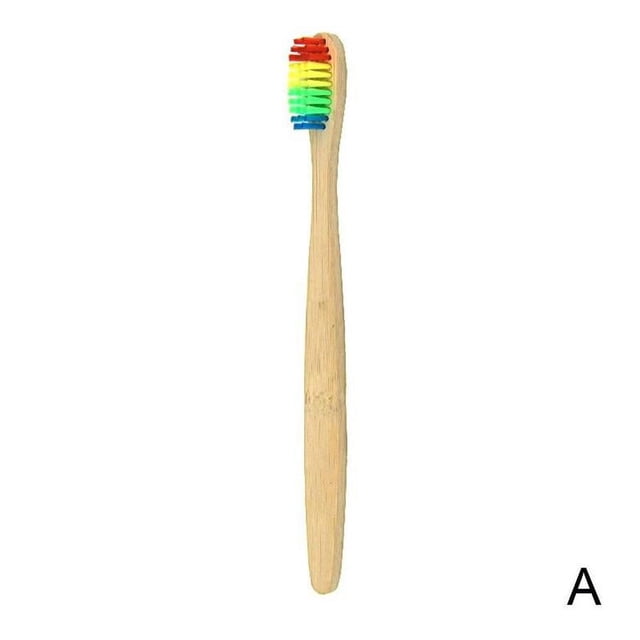 EcoFriendly Bamboo Toothbrush Biodegradable Natural Medium Soft Bristles кч ■ πэ