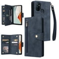 thumbnail image 1 of Case for OnePlus Nord N100 5G Magnetic Leather Zipper Wallet Cover Card Holder, 1 of 5