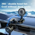 thumbnail image 4 of XGFHYJEH Car Fan, Fan for Car, Portable Fan for Car, Car Fan for Dashboard, Usb Fan for Car, Car Fans that Blow Cold Air, Car Fans for Cooling inside a Car, 4 of 5