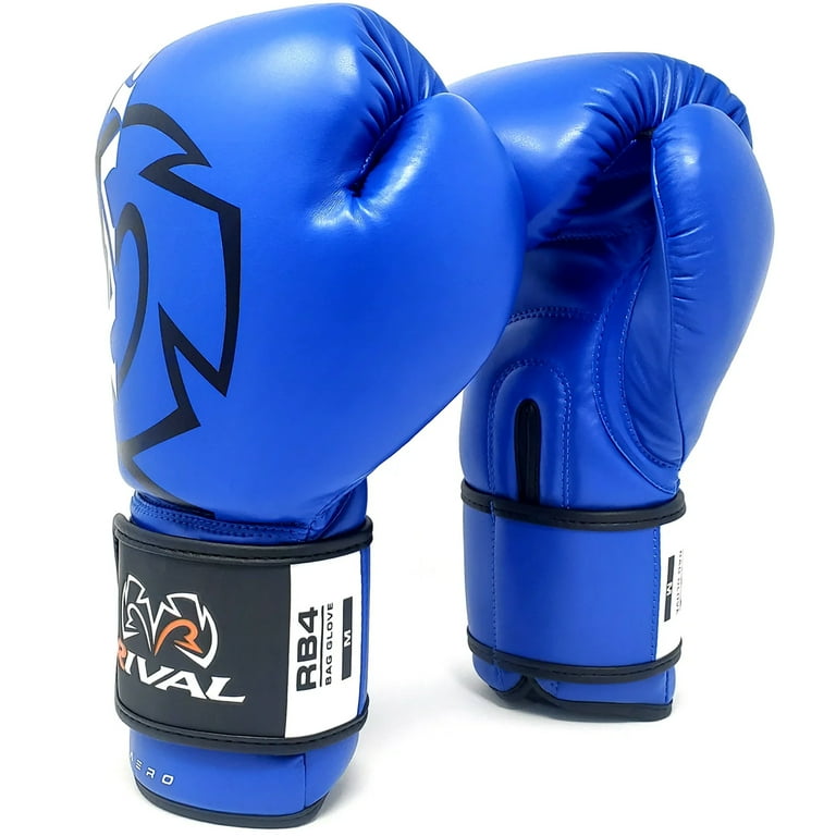 Rival Boxing RB4 Aero Bag Gloves - Medium - Blue - Walmart.com