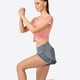 thumbnail image 3 of pieza de pantalones cortos para correr 2 en 1 para mujer, para entrenamiento, deportes, fitness, yoga, pantalones cortos para mujer con bolsillo para teléfono Vhermosa 221561-6, 3 of 4