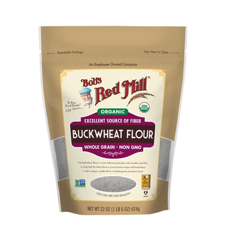 Bob's Red Mill, Organic Buckwheat Flour, 22 oz