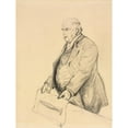 thumbnail image 2 of Charles Paul Renouard 15x18 Black Ornate Wood Framed Double Matted Museum Art Print Titled - Robert Green Ingersoll (Fourth Quarter 19th Century), 2 of 5