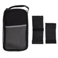 thumbnail image 1 of Camping Tableware Bag Detachable Compartment Large Capacity Black Grey Stitching Picnic Cutlery Storage Bag, 1 of 14