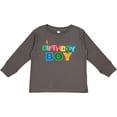 thumbnail image 3 of Inktastic Birthday Boy Letters Boys Long Sleeve Toddler T-Shirt, 3 of 5