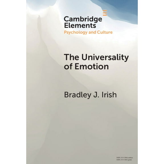 Elements in Psychology and Culture The Universality of Emotion, (Hardcover)