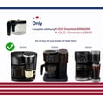 thumbnail image 3 of Replacement Glass Carafe Compatible with Keurig K-Duo Essentials 5000 & 5500 & K-DUO Generation2 5600- Coffee Pot Replacement, NOT Fit K-DUO 5100, 3 of 4