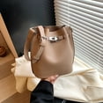 thumbnail image 4 of Bolso de hombro con cordón de moda retro para mujer, nuevo bolso de hombro sencillo de alta gama, moderno, informal y versátil, 2025, 4 of 5