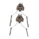 thumbnail image 2 of Adaptador de riel para casco Soporte para riel para auriculares Multifunción Fácil de girar Marrón, 2 of 9