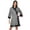 Black, variant on Kimono Sleeve Bathrobes&nbsp;For Women Printed Kimono Cotton Sleepwear Robe