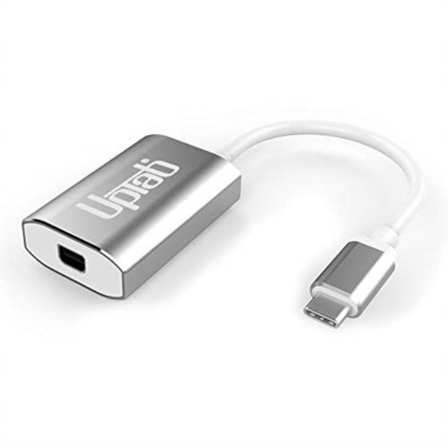 Uptab Usb C Type C To Mini Displayport Adapter 4k 60hz Silver Walmart Com Walmart Com