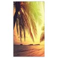 thumbnail image 2 of Design Art - Tropical Beach with Green Palm, 2 of 4