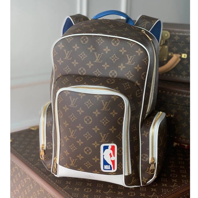 Productos De Alta Calidad , Mochila Para Hombre Louis Vuitton 100 % Genuina , LV Nuevo Bolso De Viaje De Cuero original , Bolsa Trasera Escolar