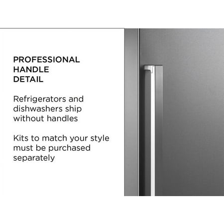 Bertazzoni - 24" Front Control Built-In Dishwasher with Stainless Steel Tub - Stainless steel