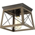 thumbnail image 1 of Lámpara de techo Progress Lighting Briarwood Farmhouse con montaje empotrado, 1 of 9