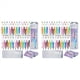 thumbnail image 1 of Kit de BolíGrafos con Cuentas de 100 Piezas, BolíGrafos con Cuentas de PláStico de Colores, Tarjetas de Agradecimiento de Papel de Aluminio una Granel para Oficina y Escuela, 1 of 7
