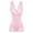 Pink, variant on yunLCZ Womens Waist Trainer Corset Women's Summer Buckle Ice Silk Abdominal Corset Body Shaping Body Ultra Thin Female Shape Jumpsuit