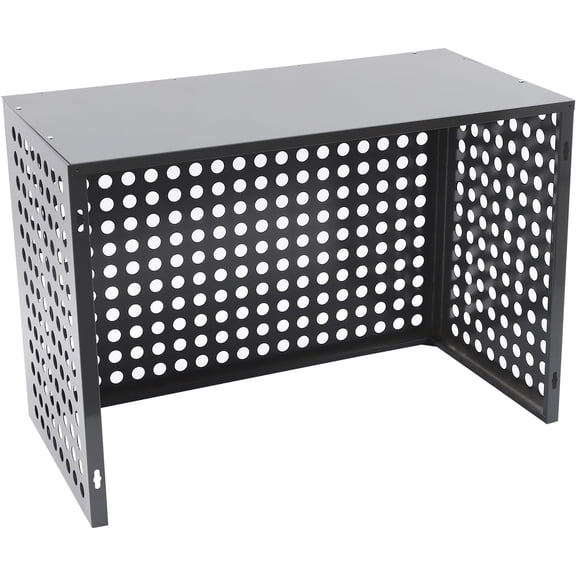 Air Conditioner Fence 37.01 * 17.72 * 26.38inch Privacy Fence Cover Freestanding Enclosure Panels for 1.5P Air Conditioning Unit