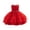 Red, variant on Dress for Girls Kids 3D Floral Puffy Tutu Sleeveless Birthday Pageant Performance Midi Dress Girl Dresses Light Pink 5-6Y