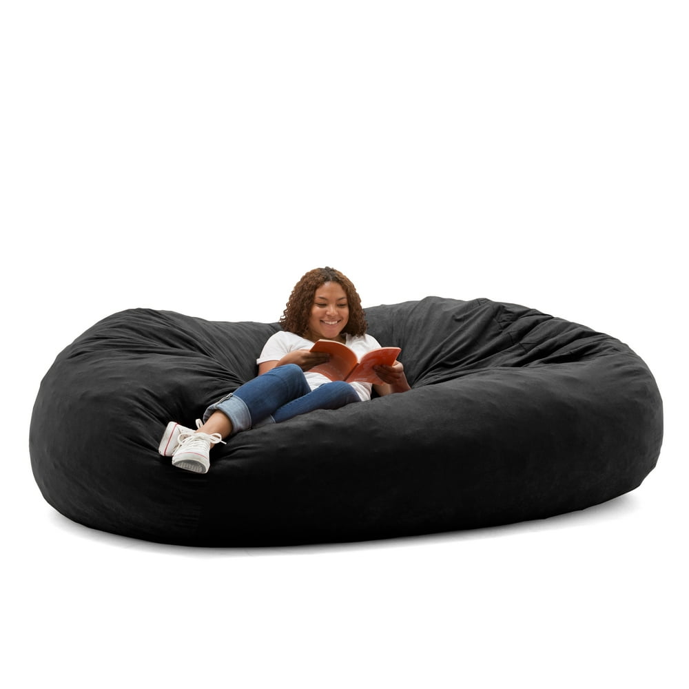 Big Joe XXL 7' Fuf Bean Bag Chair, Multiple Colors/Fabrics - Walmart