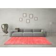 thumbnail image 3 of Ahgly Company Indoor Rectangle Abstract Red Contemporary Area Rugs, 7' x 10', 3 of 4