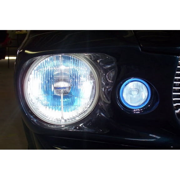 For White Halo Fog Lights for Ford Mustang Eleanor Shelby Fastback