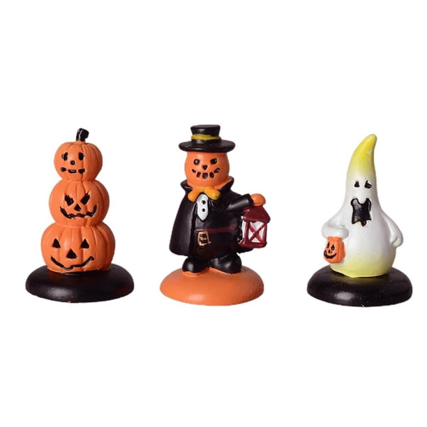 Juego De 3 Piezas De Figuras De Acción De Halloween, Estilo De Dibujos Animados, Juguetes Para Niños, Diseño De Escena, Figurita De Escritorio Para Festival, Regalo, Adorno De Mesa Serendint HA037400-00