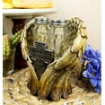 thumbnail image 5 of Holy Cross Psalm127 Scripture Heart Angel Wings Salt Pepper Shakers Holder Set, 5 of 6
