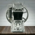 thumbnail image 3 of 2HP Air Compressor Pump 1500W Piston Twin Cylinder Air Compressor Head Pump New, 3 of 10
