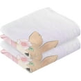 thumbnail image 2 of GZHJMY Face Hand Towel Set Cute Deer Butterfly Cotton Washcloths, Quick-Dry Highly Absorbent Bath Towel- Pack of 2 Washcloths, 2 of 7