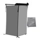thumbnail image 3 of Tienda de ducha lateral para vehículos, ducha portátil, vestidor, refugio de privacidad para remolques, furgonetas, SUV, camiones y automóviles. Gris, 3 of 9