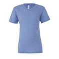 thumbnail image 1 of Bella  Canvas Unisex Crew Neck Triblend Short Sleeve Tee, S, Blue Triblend, 1 of 3