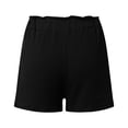 thumbnail image 5 of Running Shorts for Women Elastic Waist Pockets Loose Fit Breathable Yoga Gym Active Sports Workout Athletic Shorts, 5 of 6