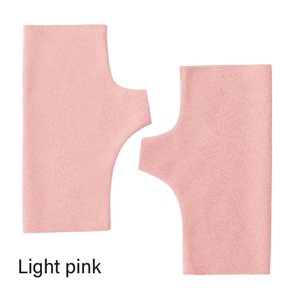 Women Girl Warm Student Protable Stretch Gloves Half Mitten Winter