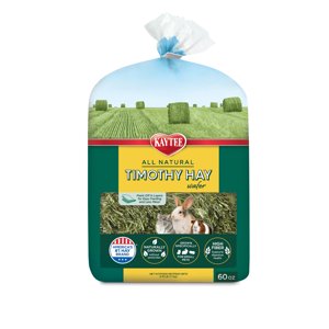 Kaytee Wafer Cut Timothy Hay, Easy Feeding, 60oz