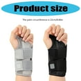 thumbnail image 5 of Breathable Wrist Support Brace Built in PP Splint for Carpal Tunnel Adjustable Wrist and Thumb Brace for Sport Injury, 5 of 8