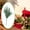 Silver powder, variant on Fancyes Christmas Artificial Branch Garland Artificial Faux Cedar Branches Greenery Xmas Picks for Home Decor Wreath Crafts Gold powder