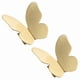thumbnail image 1 of Latón Nordic Manijas de la Mariposa, Sin Perforar la Instalación de Armario y Cajón del Gabinete del Zapato Maneja, 1 of 5
