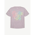 thumbnail image 4 of Justice Girls Oversized Graphic Tee, Sizes XS-XLP, 4 of 6
