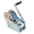 thumbnail image 4 of Handdo 3500 LBS Capacity Hand Winch & Nylon Belt Strap Manual Portable Crank Winch Blue, 4 of 5